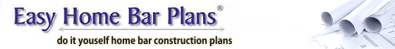 easy home bar plans header