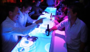 Touchscreen Lighted Bar Top