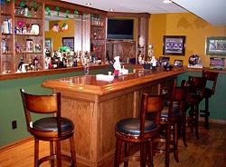 Green and Gold Classic Bar