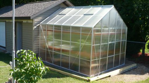 Greenhouse Construction - Harbor Freight 10x12 Greenhouse 