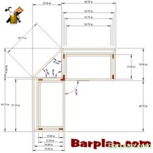 bar layout sample