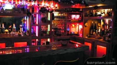photo of a dream home bar