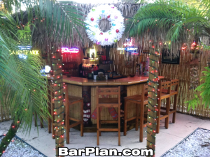 tropical tiki bar