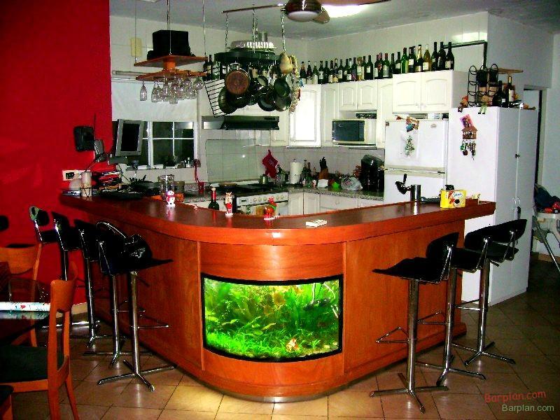 round bar counter design