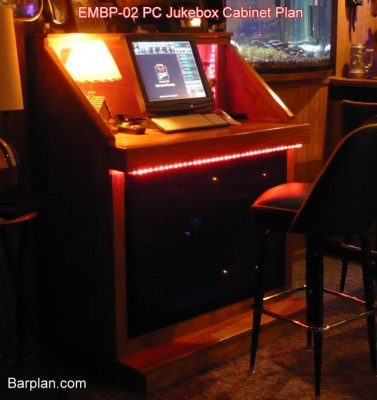 Embp 02 Jukebox Plans Easy Home Bar