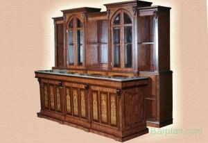 gothic bar back