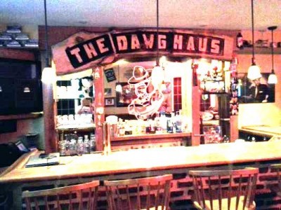 the Dawg House Basement Bar Pub