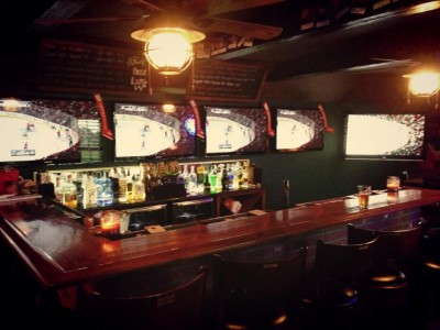 sports bar layout