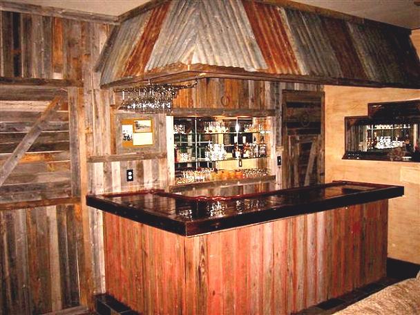 Barn Wood Bar