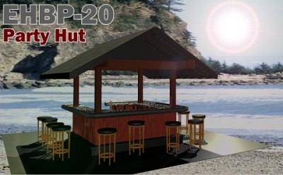 party hut rendering