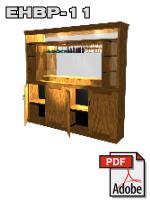 lighted bar back design