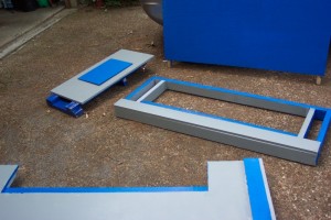 disassembled mini bar