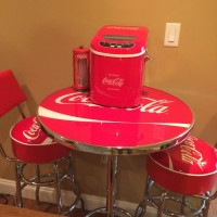 coca cola bar table