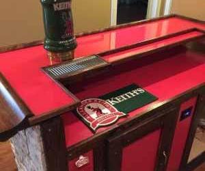 Coca Cola Themed Home Bar