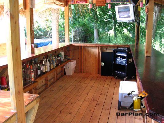 doug kaler long island tiki bar interior