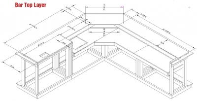 home bar assembly diagram