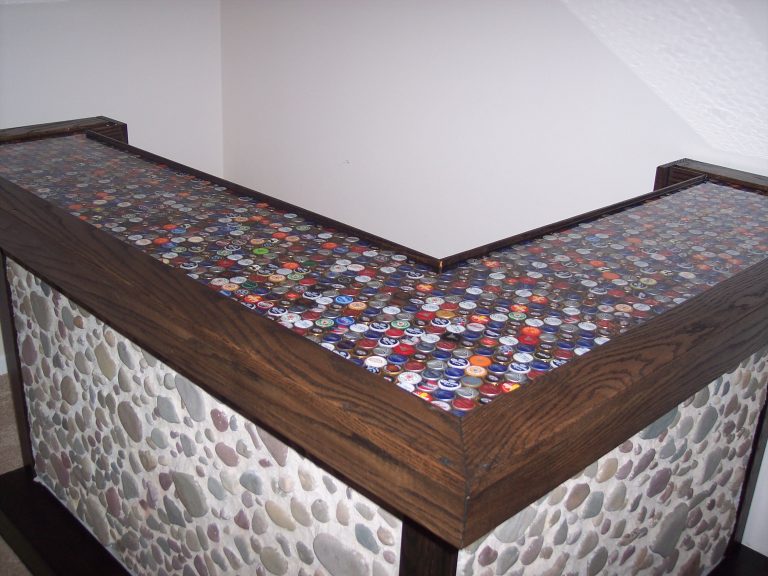 EHBP02 Basic L Shaped Bar Easy Home Bar Plans