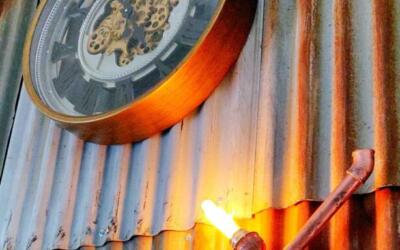 Steampunk Home Bar