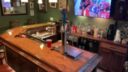 45-degree corner sports bar