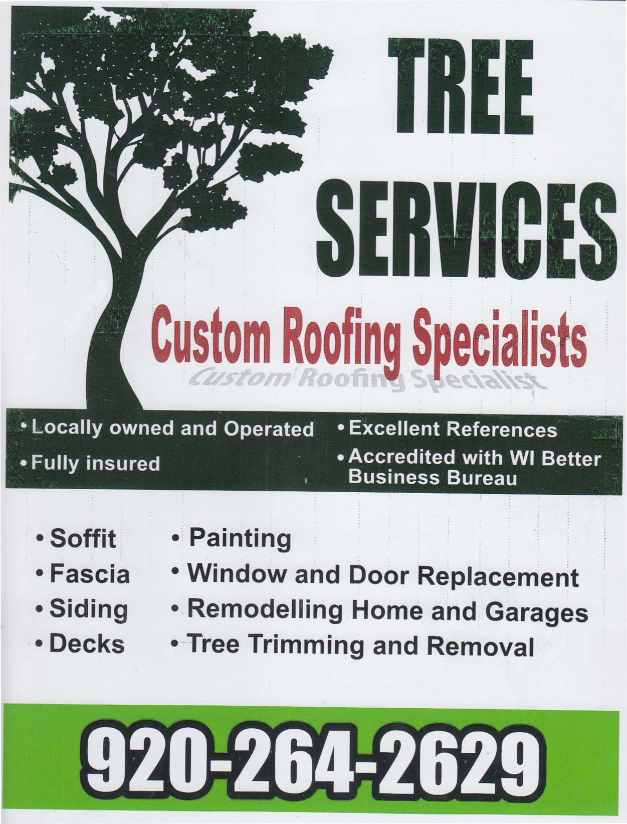 tree services - green bay and fox valley