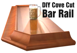 diy cove cut arm rail